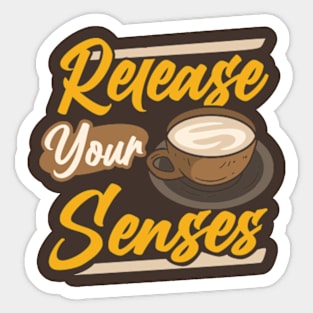 Release Your Senses Sticker